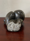 Vintage Abstract Stone “Foot” Nude Sculpture