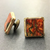 Pair Polished Stone Cuff Links
