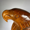 Large Carved Wood Parrot Vintage 16.5" tall