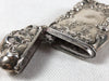 Antique Sterling Silver Match Case Repousse