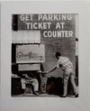 Tyler Thornton "Schaefer’s Camera Parking Ticket”, L.A. 1962 - Original Photograph