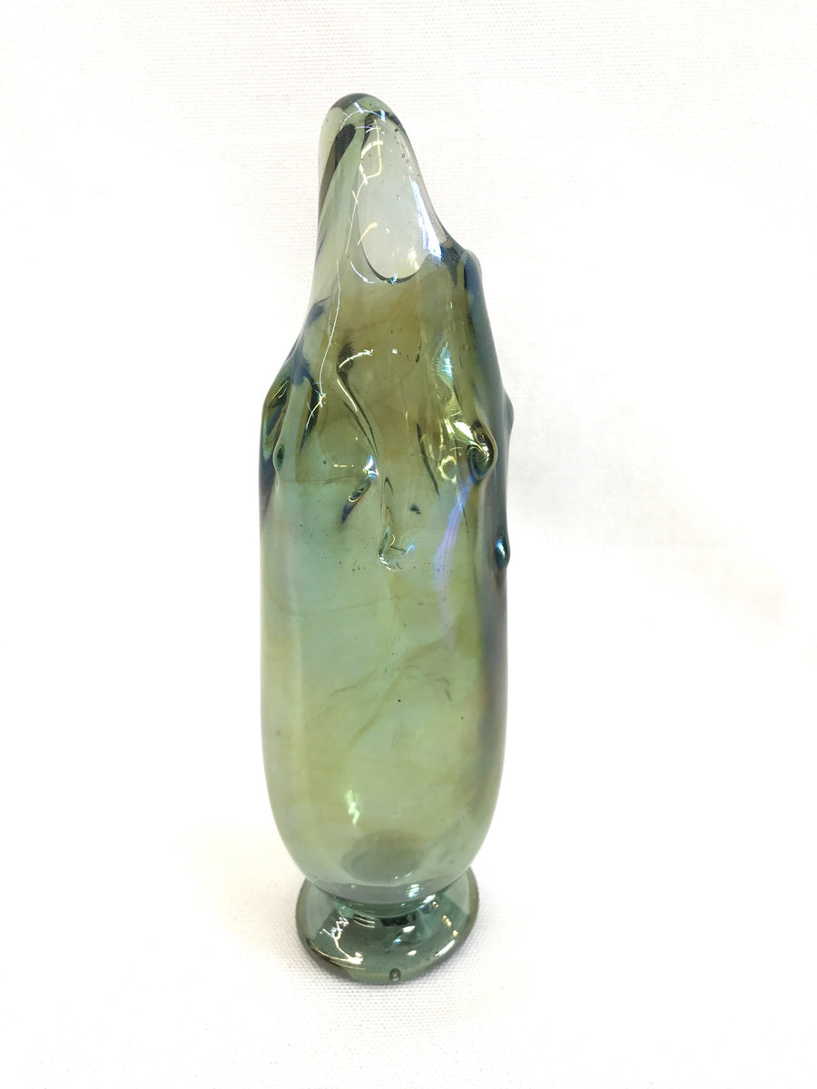 Art Glass Iridescent Vase by Dale Fulkerson