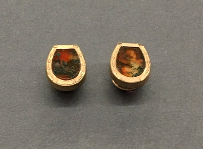 Pair antique horse shoe cuff links.  The Mart Collective Venice Los Angeles, CA.